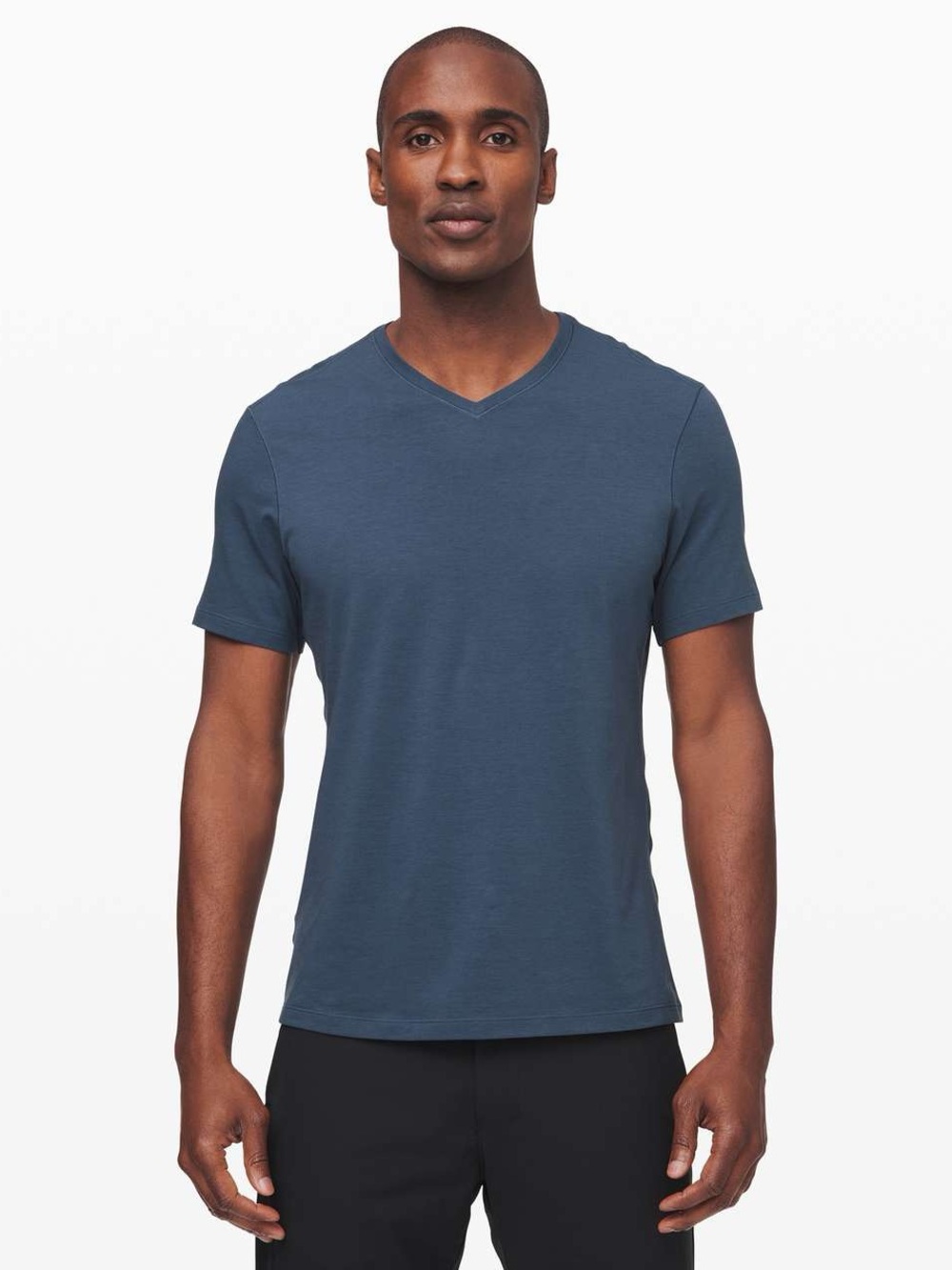lululemon athletica Men's V-Neck Short Sleeve Tee - Slate